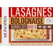 Lasagnes bolognaise