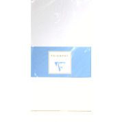 Enveloppes blanches doublées, 110x220mm, 90gr