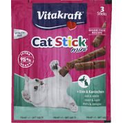 Cat-stick mini, aliment complémentaire pour chat au canard & lapin
