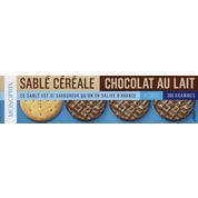 Sablé céréale chocolat au lait