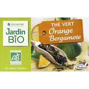 Thé Vert Orange Bergamote