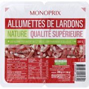 Allumettes de lardons nature qualité supérieure