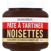 Pâte à tartiner aux noisettes