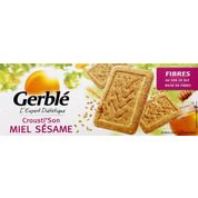 Biscuits Crousti’Son au miel et sésame