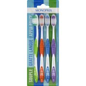 Brosse à dents souple