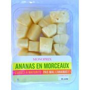 Ananas en morceaux cueilli à maturité-mon