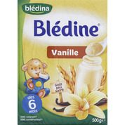 Céréales en poudre, goût vanille, dès 6 mois