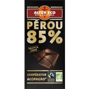 Chocolat noir absolu, coopérative El Ceibo