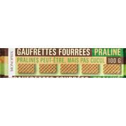 Gaufrettes fourrées praliné