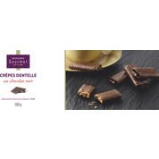 Crêpes dentelle au chocolat noir