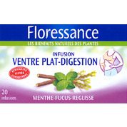 Les bienfaits naturels des plantes, infusion ventre plat-digestion, menthe/fucus/réglisse