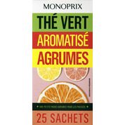 Thé vert aromatisé agrumes