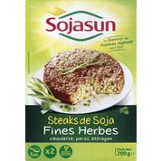 Steaks de soja aux fines herbes