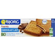Fourré au chocolat au lait, certifié AB