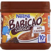 Céréales en poudre, goût cacao, dès 10 mois