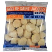 Noix de Saint Jacques, sans corail, calibre moyen