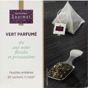 Thé vert parfumé aux notes florales et printanières