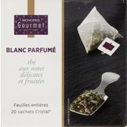 Thé blanc parfumé, thé aux notes délicates et fruités