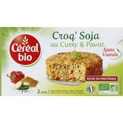 Croq’ Soja au curry et pavot