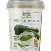 Ferme d’Anchin Soupe bio Petits Pois, Brocoli & Courgette-mon