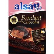 Fondant chocolat, chocolat noir extra fin 58% de cacao