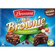 Mini brownie choco-noisette