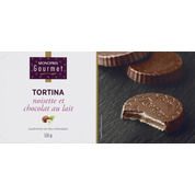 Tortina noisette et chocolat au lait