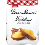 Madeleines au chocolat au lait