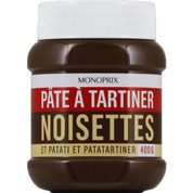 Pâte à tartiner aux noisettes