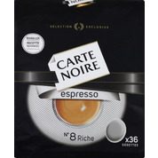 Dosettes de café moulu Espresso n°8