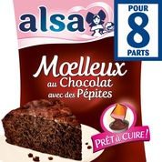 Moelleux au chocolat avec des pépites