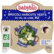 Farandole de légumes verts et riz, dès 12 mois, certifié AB
