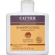 Shampooing usage fréquent, soluté de yoghourt, cosmétique bio