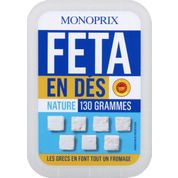 Monoprix Feta en dés nature AOP-mon