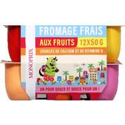 Fromage frais aux fruits