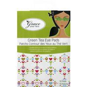Patchs contour des yeux au thé vert