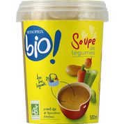 Soupe de légumes bio