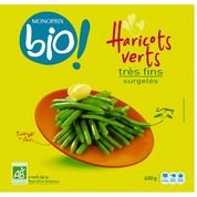 Haricots verts très fin bio