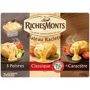 Plateau Raclette 3 poivres/Classique/de Caractère