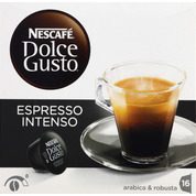 Dosettes de café moulu pur arabica, Espresso Intenso