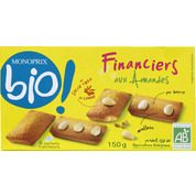 Financiers aux amandes bio