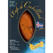 Oeufs de cabillaud fumés, origine Islande