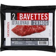 Bavette d’aloyau, viande bovine d’origine française