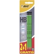 3 crayons graphites HB