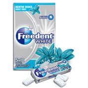Chewing-gum menthe douce sans sucres – White