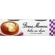 Baba au rhum à la crème vanillée