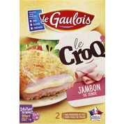 Croq’ jambon de dinde et fromage