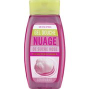 Gel douche gourmand, Nuage de sucre rose