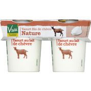 Yaourt bio nature au lait de chèvre