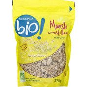 Muesli croustillant Nature, Certifié Ab